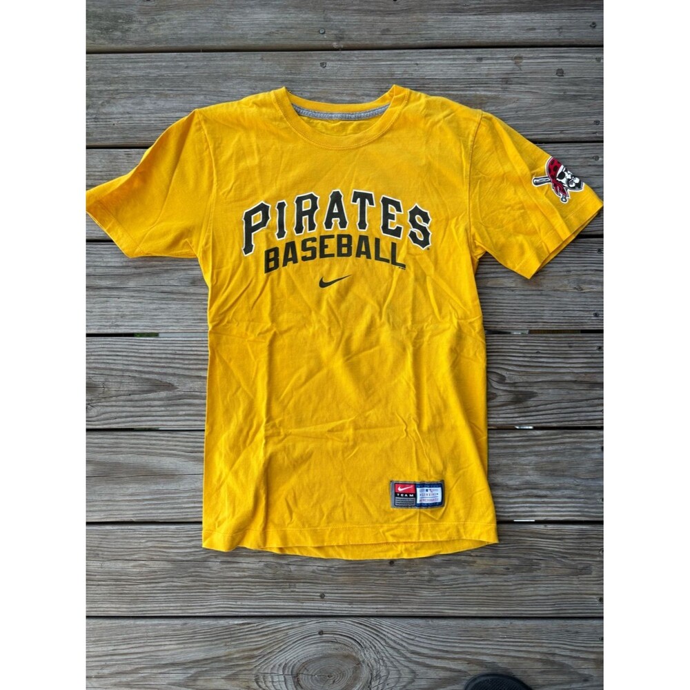 Nike Yellow "Pirates Baseball" Short-Sleeve Tee